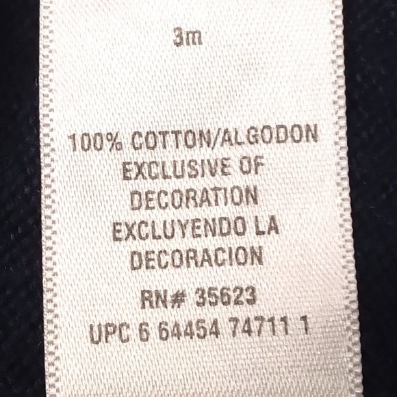 Carter's Navy Knit Cardigan 3M - Picture 4 of 4